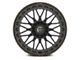 Fuel Wheels Trigger Matte Black Dark Tint 6-Lug Wheel; 17x9; -12mm Offset (05-15 Tacoma)