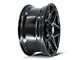 4Play 4P06 Brushed Black 6-Lug Wheel; 20x9; 0mm Offset (2024 Tacoma)