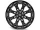 4Play 4P83 Brushed Black 6-Lug Wheel; 24x10; 18mm Offset (16-23 Tacoma)