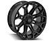 4Play 4P83 Brushed Black 6-Lug Wheel; 24x10; 18mm Offset (05-15 Tacoma)