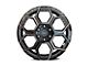 4Play Sport2.0 4PS26 Brushed Dark Charcoal 6-Lug Wheel; 18x9; 18mm Offset (10-24 4Runner)