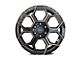 4Play Sport2.0 4PS26 Brushed Dark Charcoal 6-Lug Wheel; 20x9; 18mm Offset (2024 Tacoma)