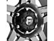 Fuel Wheels Anza Matte Gunmetal with Black Bead Ring 6-Lug Wheel; 18x9; 19mm Offset (16-24 Titan XD)