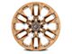 Fuel Wheels Flame Platinum Bronze 6-Lug Wheel; 20x10; -18mm Offset (2024 Tacoma)
