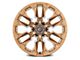 Fuel Wheels Flame Platinum Bronze 6-Lug Wheel; 20x9; 1mm Offset (21-24 Bronco, Excluding Raptor)