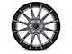 Fuel Wheels Fusion Forged Burn Chrome with Gloss Black Lip 6-Lug Wheel; 20x10; -18mm Offset (22-24 Tundra)