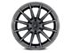 Fuel Wheels Fusion Forged Burn Gloss Black with Brushed Gray Tint Face and Lip 6-Lug Wheel; 20x10; -18mm Offset (22-24 Tundra)