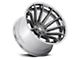 Fuel Wheels Fusion Forged Burn Platinum with Chrome Lip 6-Lug Wheel; 24x12; -44mm Offset (2024 Tacoma)