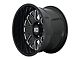 XD Grenade 2 Gloss Black Milled 6-Lug Wheel; 18x9; 18mm Offset (16-24 Titan XD)