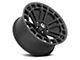 Fuel Wheels Heater Matte Black Double Dark Tint Machined 6-Lug Wheel; 20x9; 1mm Offset (16-24 Titan XD)