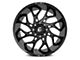 Fuel Wheels Runner Gloss Black Milled 6-Lug Wheel; 20x9; 1mm Offset (16-24 Titan XD)