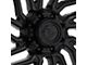 Fuel Wheels Hurricane Blackout 6-Lug Wheel; 20x10; -18mm Offset (2024 Tacoma)