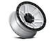 Fuel Wheels Outrun Machined with Gloss Black Lip 6-Lug Wheel; 17x8.5; -10mm Offset (10-24 4Runner)