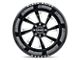 Black Rhino Blaster Gloss Black Milled 6-Lug Wheel; Left Directional; 22x14; -76mm Offset (16-23 Tacoma)