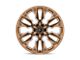 Fuel Wheels Flame Platinum Bronze 6-Lug Wheel; 22x12; -44mm Offset (2024 Tacoma)