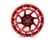 XD Onslaught Candy Red 6-Lug Wheel; 20x10; -18mm Offset (2024 Tacoma)