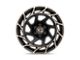 XD Onslaught Satin Black with Bronze Tint 6-Lug Wheel; 20x10; -18mm Offset (21-24 Bronco, Excluding Raptor)
