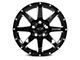 Pro Comp Wheels Patriot Gloss Black Milled 6-Lug Wheel; 20x9; 0mm Offset (2024 Tacoma)