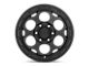 KMC Dirty Harry Textured Black 6-Lug Wheel; 17x8.5; 18mm Offset (16-23 Tacoma)