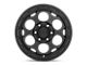 KMC Dirty Harry Textured Black 6-Lug Wheel; 17x9; -12mm Offset (10-24 4Runner)