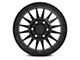 KMC Impact Satin Black 6-Lug Wheel; 17x8.5; 0mm Offset (16-23 Tacoma)