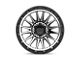 KMC Impact Satin Black Machined 6-Lug Wheel; 17x9; -12mm Offset (2024 Tacoma)