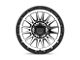 KMC Impact Satin Black Machined 6-Lug Wheel; 17x9; 18mm Offset (2024 Tacoma)