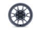 KMC Range Matte Anthracite 6-Lug Wheel; 17x8.5; 0mm Offset (10-24 4Runner)