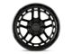 KMC Recon Satin Black 6-Lug Wheel; 17x9; -12mm Offset (21-24 Bronco, Excluding Raptor)
