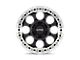 KMC Riot Beadlock Satin Black with Machined Ring 6-Lug Wheel; 17x8.5; 0mm Offset (10-24 4Runner)