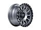 Pro Comp Wheels Rockwell Matte Graphite with Black Lip 6-Lug Wheel; 17x8; 0mm Offset (21-24 Bronco, Excluding Raptor)