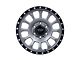 Pro Comp Wheels Rockwell Matte Graphite with Black Lip 6-Lug Wheel; 17x8; 0mm Offset (21-24 Bronco, Excluding Raptor)