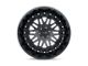 Black Rhino Fury Gloss Black 6-Lug Wheel; 20x9.5; -18mm Offset (22-24 Tundra)