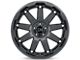 Black Rhino Oceano Gloss Gunblack with Stainless Bolts 6-Lug Wheel; 20x12; -44mm Offset (22-24 Tundra)