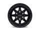 Mayhem Wheels Ridgeline Satin Black 6-Lug Wheel; 17x8.5; -6mm Offset (21-24 Bronco, Excluding Raptor)