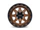 Mayhem Wheels Ridgeline Satin Bronze 6-Lug Wheel; 17x8.5; 6mm Offset (21-24 Bronco, Excluding Raptor)