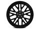 Niche Gamma Gloss Black 6-Lug Wheel; 24x10; 25mm Offset (05-15 Tacoma)