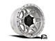 Reika R35 Rambler Machined Clear 6-Lug Wheel; 17x9; -12mm Offset (2024 Tacoma)