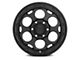 KMC Dirty Harry Textured Black 6-Lug Wheel; 18x8.5; 18mm Offset (05-15 Tacoma)
