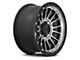 KMC Impact Satin Black Machined 6-Lug Wheel; 18x9; 18mm Offset (16-23 Tacoma)