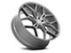 Asanti Monarch Truck Titanium Brushed 6-Lug Wheel; 22x9.5; 38mm Offset (2024 Tacoma)