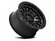 Fuel Wheels Rincon Matte Black with Gloss Black Lip 6-Lug Wheel; 17x9; 25mm Offset (10-24 4Runner)