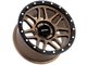 Impact Wheels 883 Bronze with Black Bead 6-Lug Wheel; 17x9; 0mm Offset (03-09 4Runner)