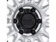 KMC IMS Machined with Matte Black Lip 6-Lug Wheel; 17x8.5; -10mm Offset (21-24 Bronco, Excluding Raptor)