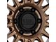 KMC IMS Matte Bronze with Gloss Black Lip 6-Lug Wheel; 17x8.5; -10mm Offset (10-24 4Runner)