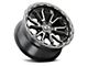 Vision Wheel Korupt Gloss Black Milled 6-Lug Wheel; 18x9; -12mm Offset (16-24 Titan XD)