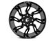 Fuel Wheels Lockdown Gloss Black Milled 6-Lug Wheel; 20x10; -18mm Offset (03-09 4Runner)