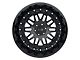 Black Rhino Fury Gloss Black 6-Lug Wheel; 20x11.5; -44mm Offset (05-15 Tacoma)