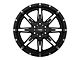 Tuff A.T. T15 Gloss Black with Machined Face 6-Lug Wheel; 20x10; -19mm Offset (05-15 Tacoma)