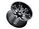 Tuff A.T. T3B Gloss Black Milled 6-Lug Wheel; 20x12; -45mm Offset (2024 Tacoma)